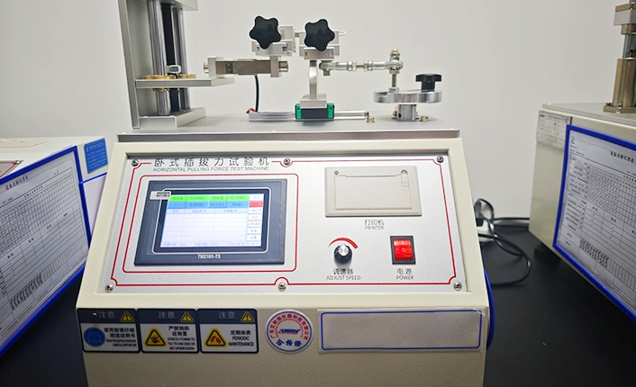 MOKI lab equipment: Horizontal Insertion/Withdrawal Force Tester
