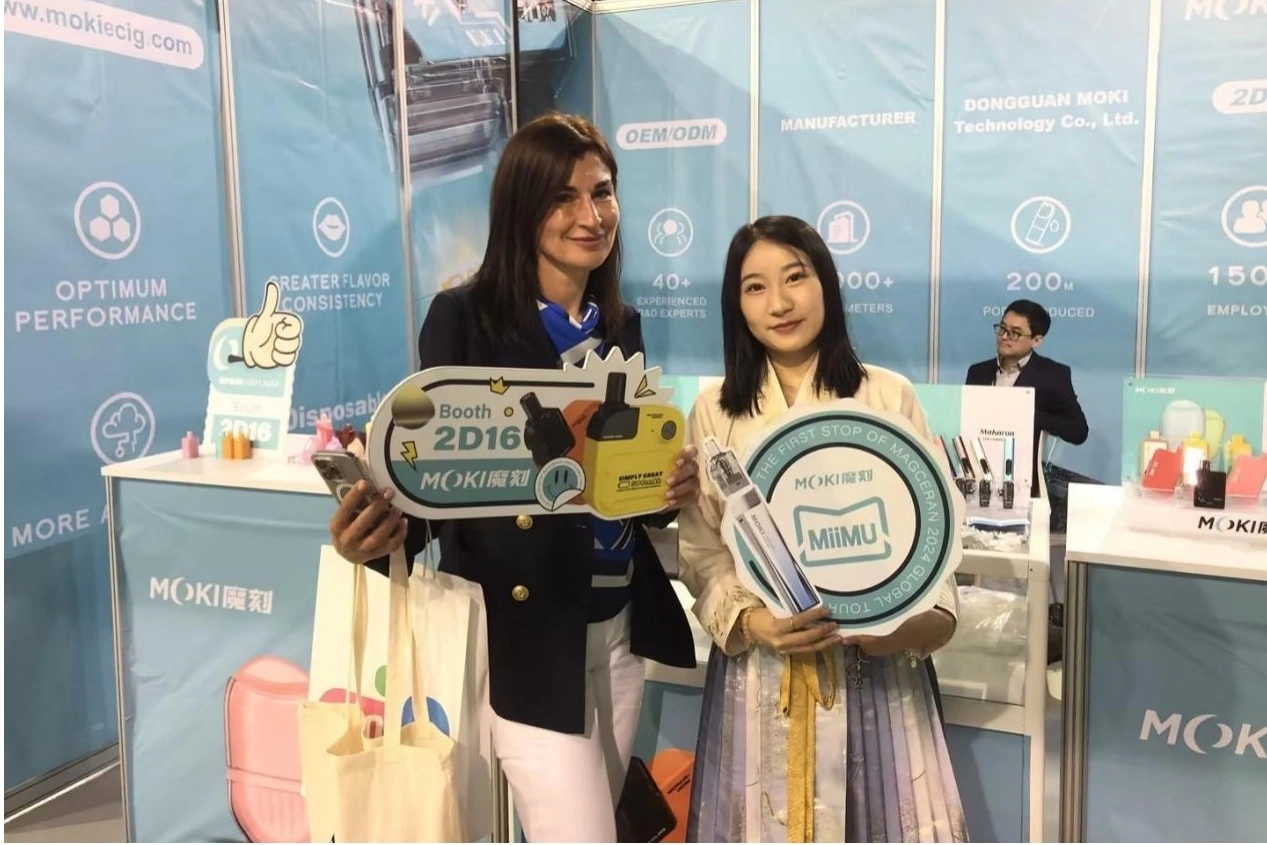 MOKI Makes Its 2024 International Debut at Spain's E-Cigarette Expo