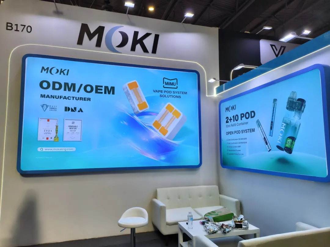 MOKI Products Innovations Debut at VAPER EXPO UK 2025
