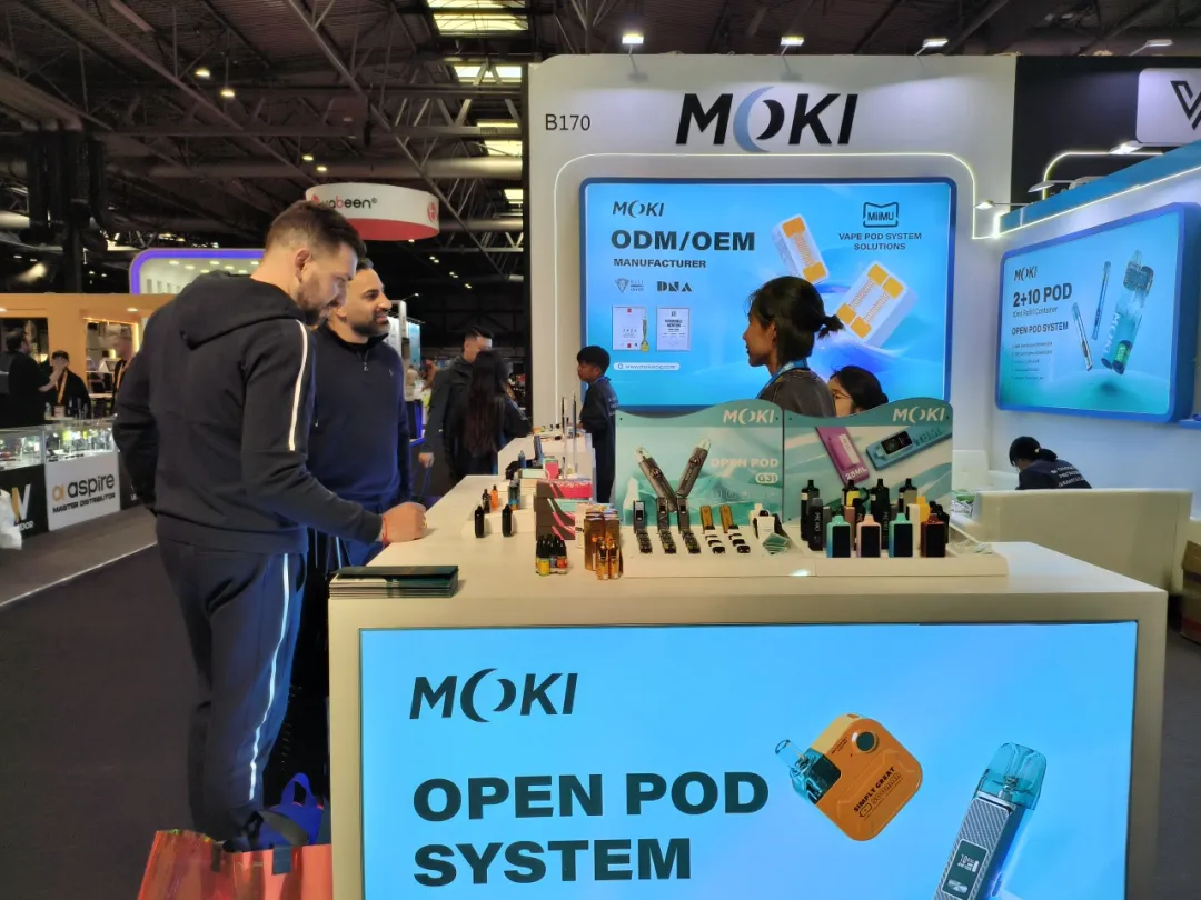 MOKI Products Innovations Debut at VAPER EXPO UK 2025