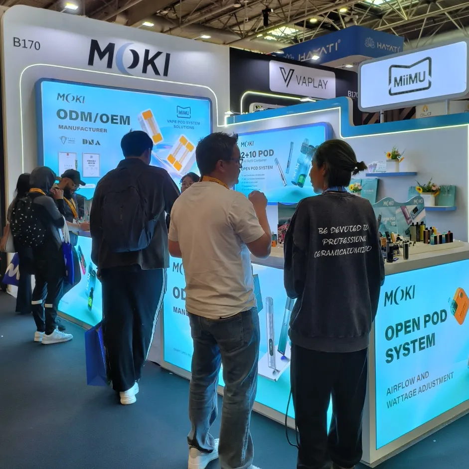 MOKI Products Innovations Debut at VAPER EXPO UK 2025