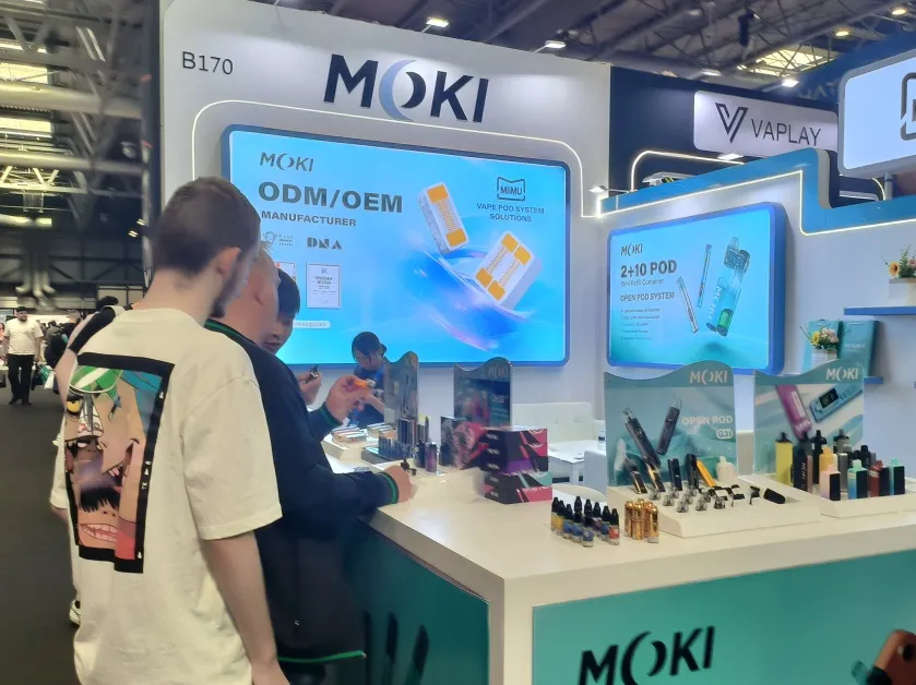 MOKI Products Innovations Debut at VAPER EXPO UK 2025
